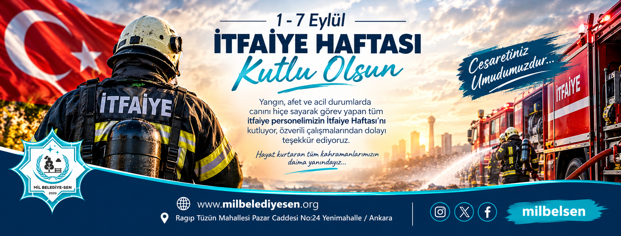İTFAİYE HAFTASI KUTLU OLSUN
